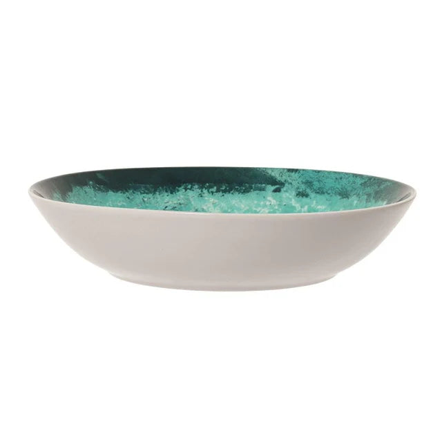 12-Piece Dinnerware Set (Teal)
