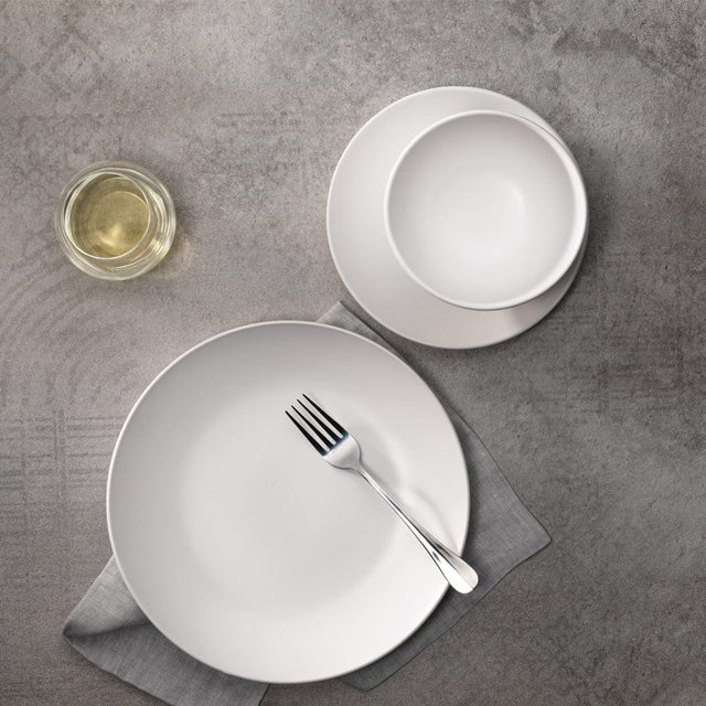 Classic 12-Piece Dinnerware Set-White