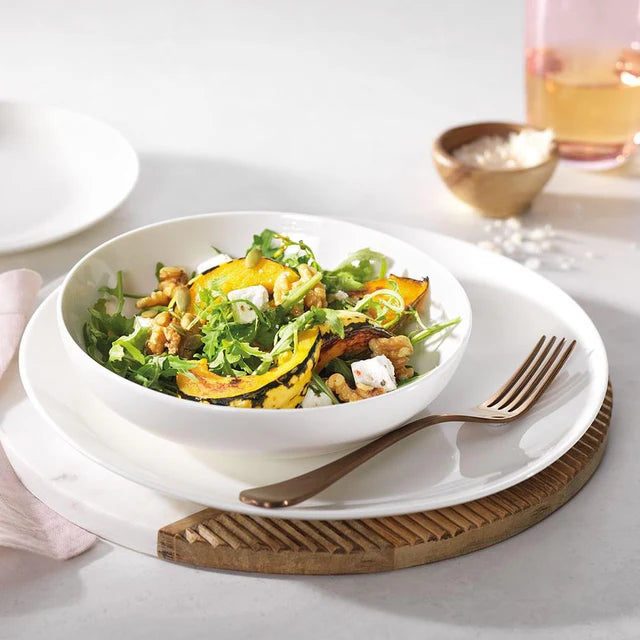 12-Piece Dinnerware Set, White