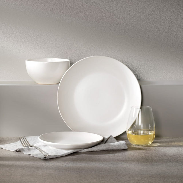 Classic 12-Piece Dinnerware Set-White